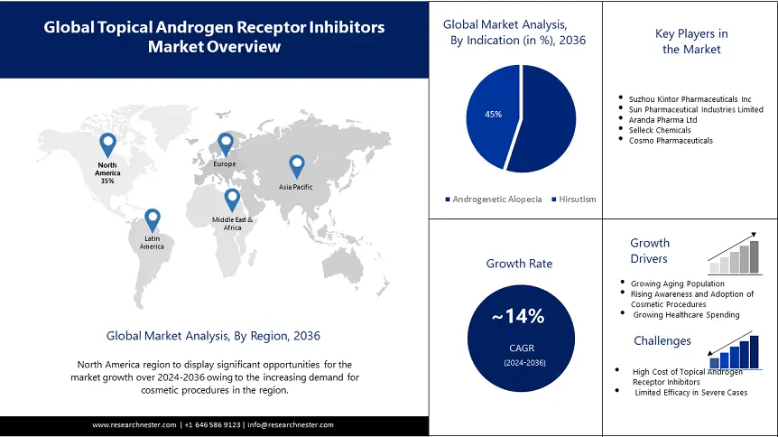 Topical Androgen Receptor Inhibitors Market overview